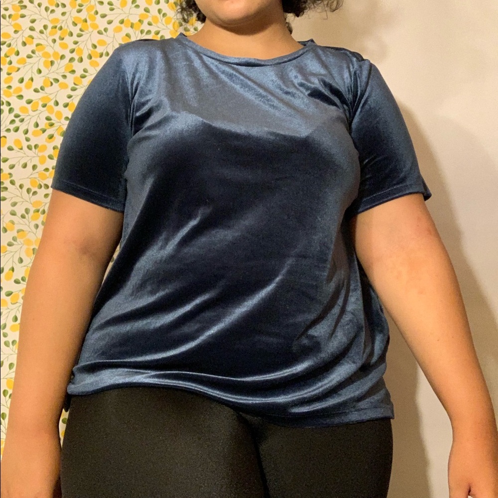 Old Navy Velour Top
